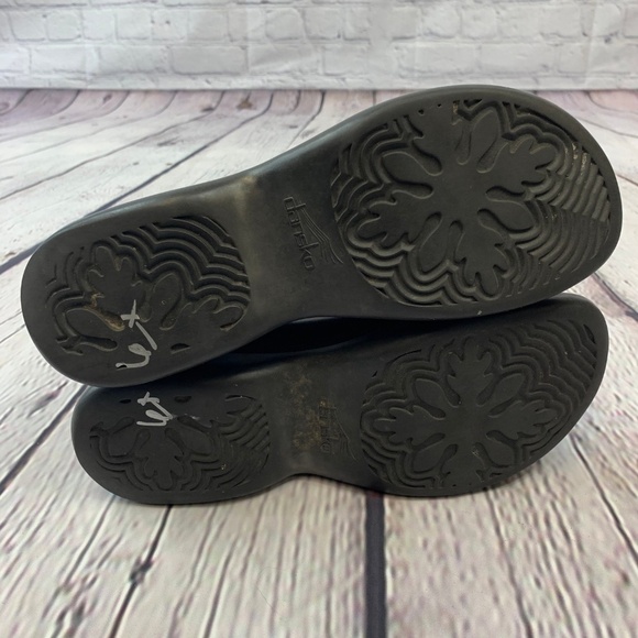 Dansko Brown Leather Clogs - Picture 8 of 8